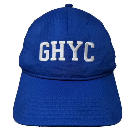 Under Armour Men's Strapback Hat Blue Embroidered GHYC Logo Polyester - Picture 1 of 8